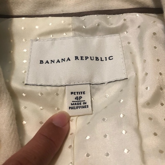NWOT Banana Republic Wool Peacoat - Picture 3 of 6